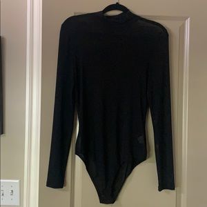 black bodysuit